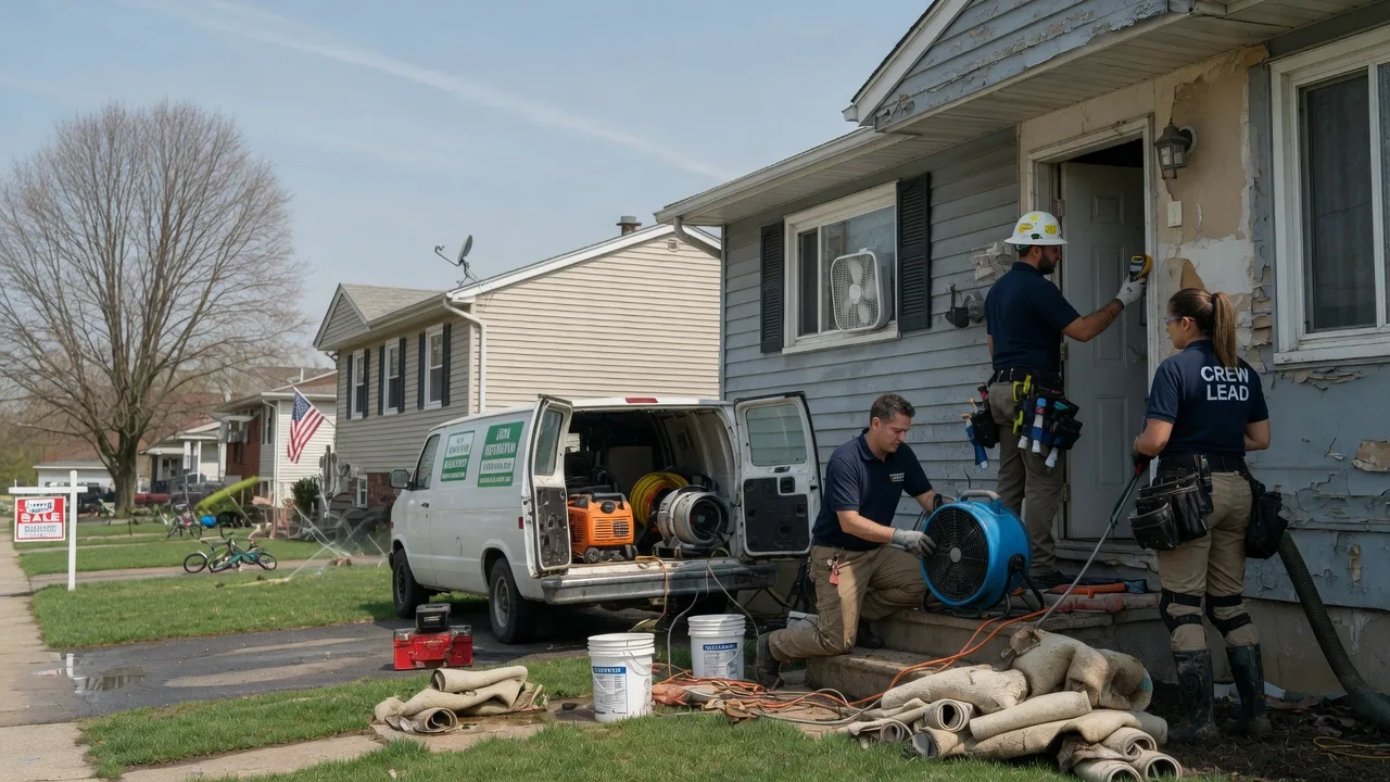 Flood Cleanup in Chester, MD near me